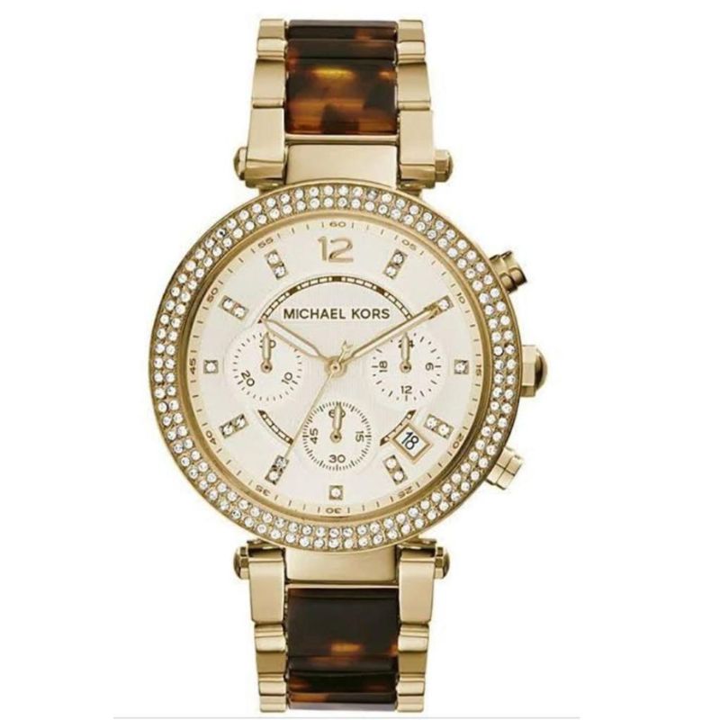 Michael Kors Cute Pink & Rose Gold Stylish Girls Watch (MK6326) - Image 6
